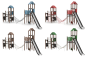 Preview: Rutsch-Kletterturm "Bergsteiger"
