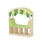 Preview: Spiel- und Leseregal grün