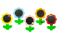 Preview: Outdoor-Blumen-Tafeln