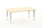 Preview: Kindergartentisch "HAUKE" und "OLAF"- Rechteck: 120x75 cm