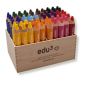 Preview: edu³ PRIME Super Jumbo Buntstifte dreikant 60er Holzaufsteller