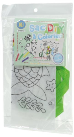 Tasche zum Ausmalen, 24 Stück