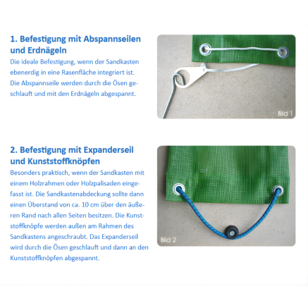 Preview: Sandkastenabdeckung