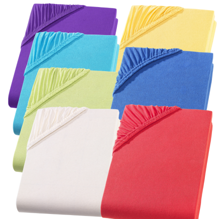 CARTUN Jersey-Stretch Spannbettlaken in TOP-Qualität!