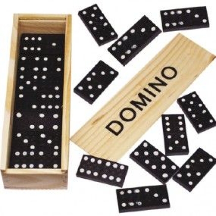 DOMINO in Holzbox, 24 Stück