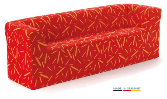 Dreisitzer-Sofa, 3 Größen