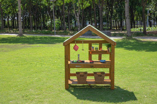 Preview: Outdoor Spielküche mit Dach