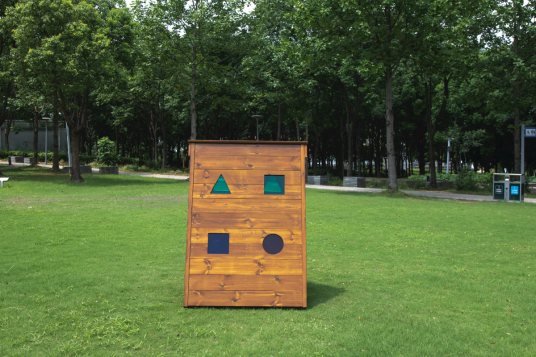 Outdoor-Regenbogen-Krabbelhaus