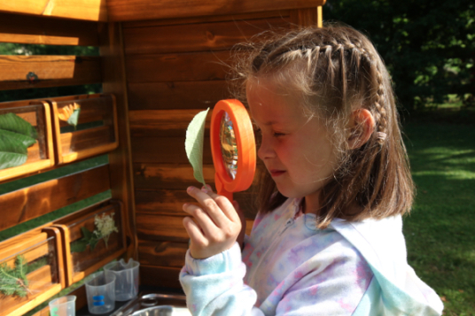 Outdoor-Experimentierstation