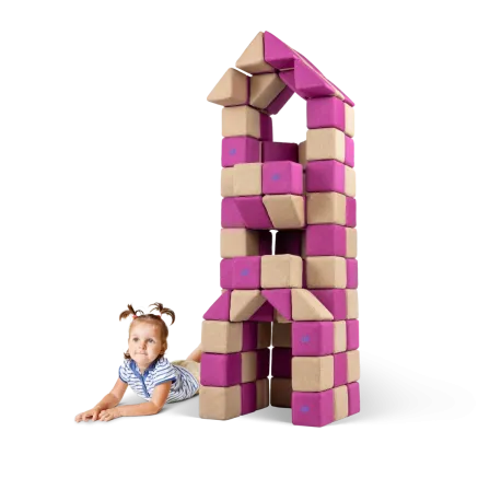 JollyHeap® Basic – Magnetbausteine Set (100 Teile)