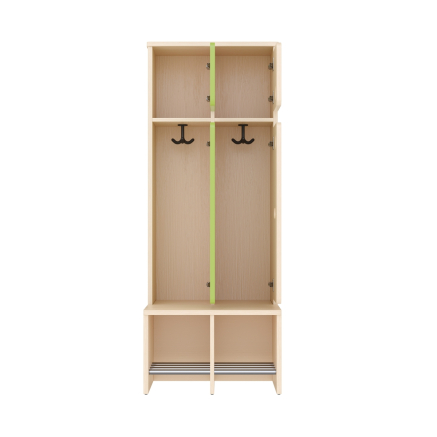 Preview: Komplettgarderobe, 2 Plätze