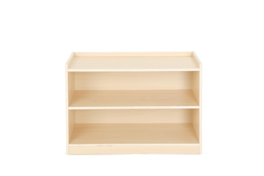 Regalschrank mit Rückwand, 2 Böden