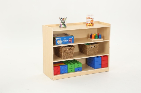 Regalschrank mit Rückwand, 3 Böden