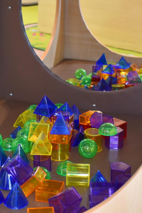 Preview: Spiegelwürfel mit 2 Spiegeln