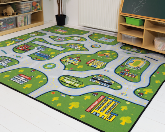 Preview: Spielteppich "Stadtplan"
