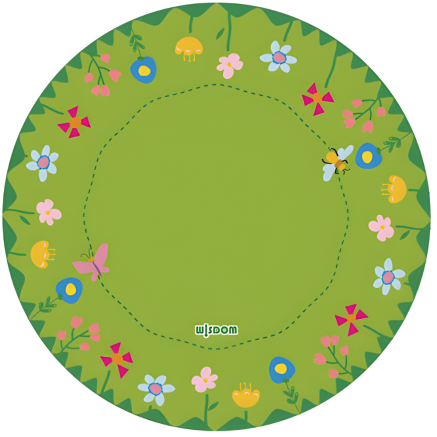 Spielteppich "Blumenwiese"