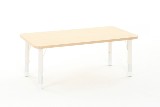 Kindergartentisch "HAUKE" und "OLAF"- Rechteck: 120x60 cm