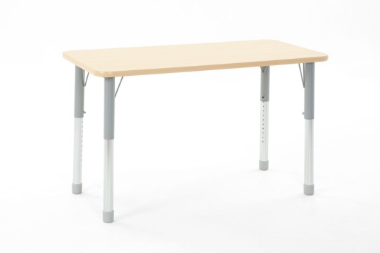 Kindergartentisch "HAUKE" und "OLAF"- Rechteck: 120x75 cm