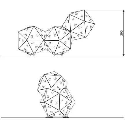 Spielanlage "akrobatic future 3"