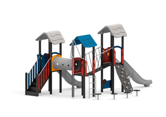 Preview: Spielkombination "flower" - Stahl