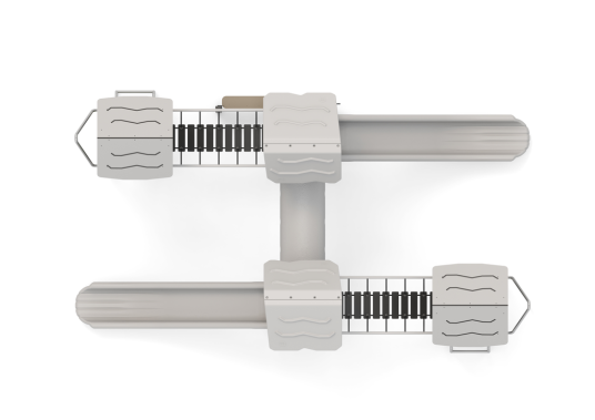 Spielkombination "big mountain" - Stahl