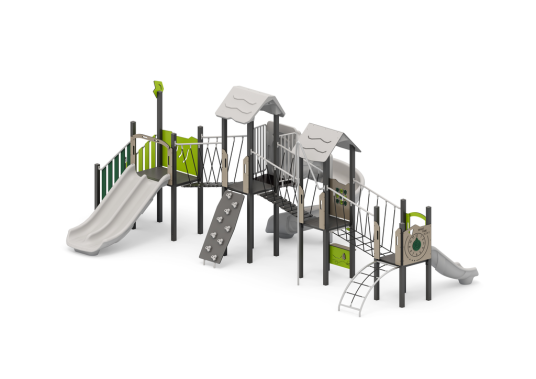 Spielkombination "happy" - Stahl