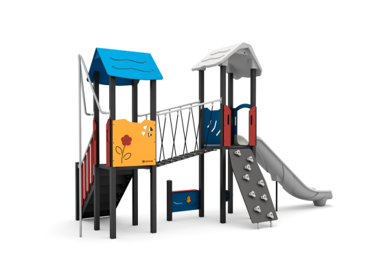 Preview: Spielkombination "little mountain" - Stahl