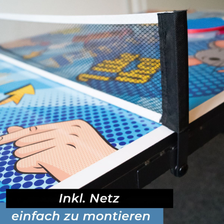 Bandito Tischtennisplatte Comic