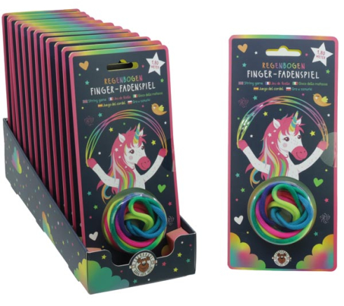 Finger Farbenspiel Regenbogen, 24 Stück