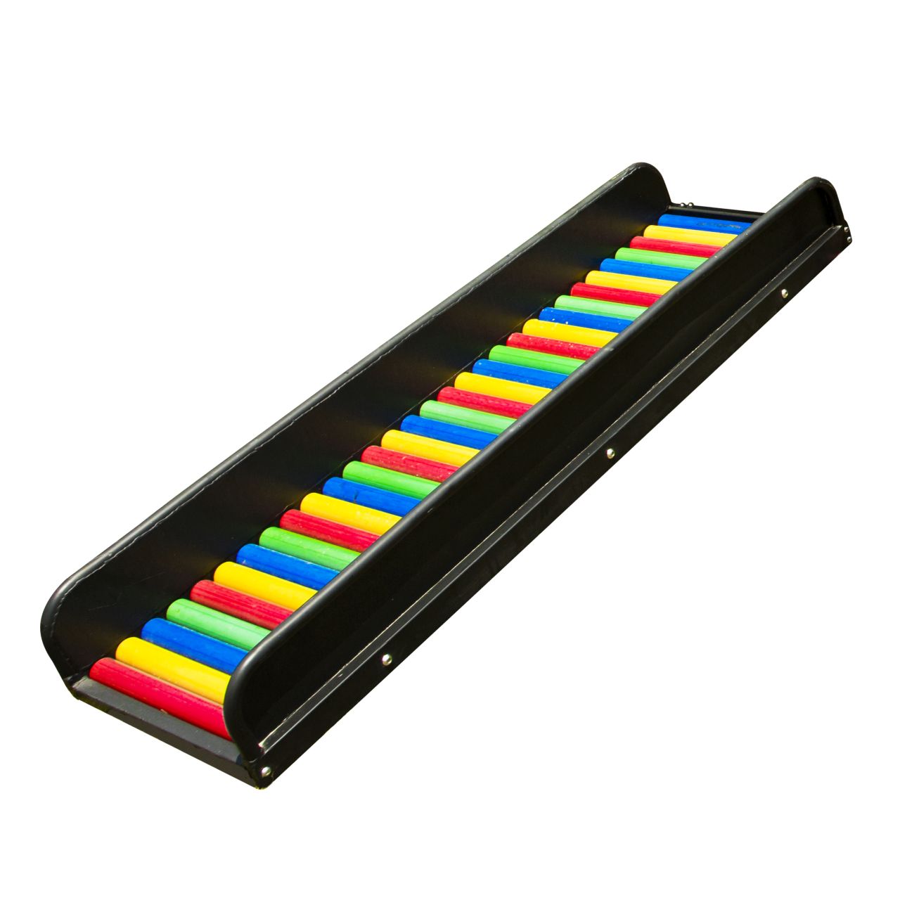 Regenbogen-Rutsche