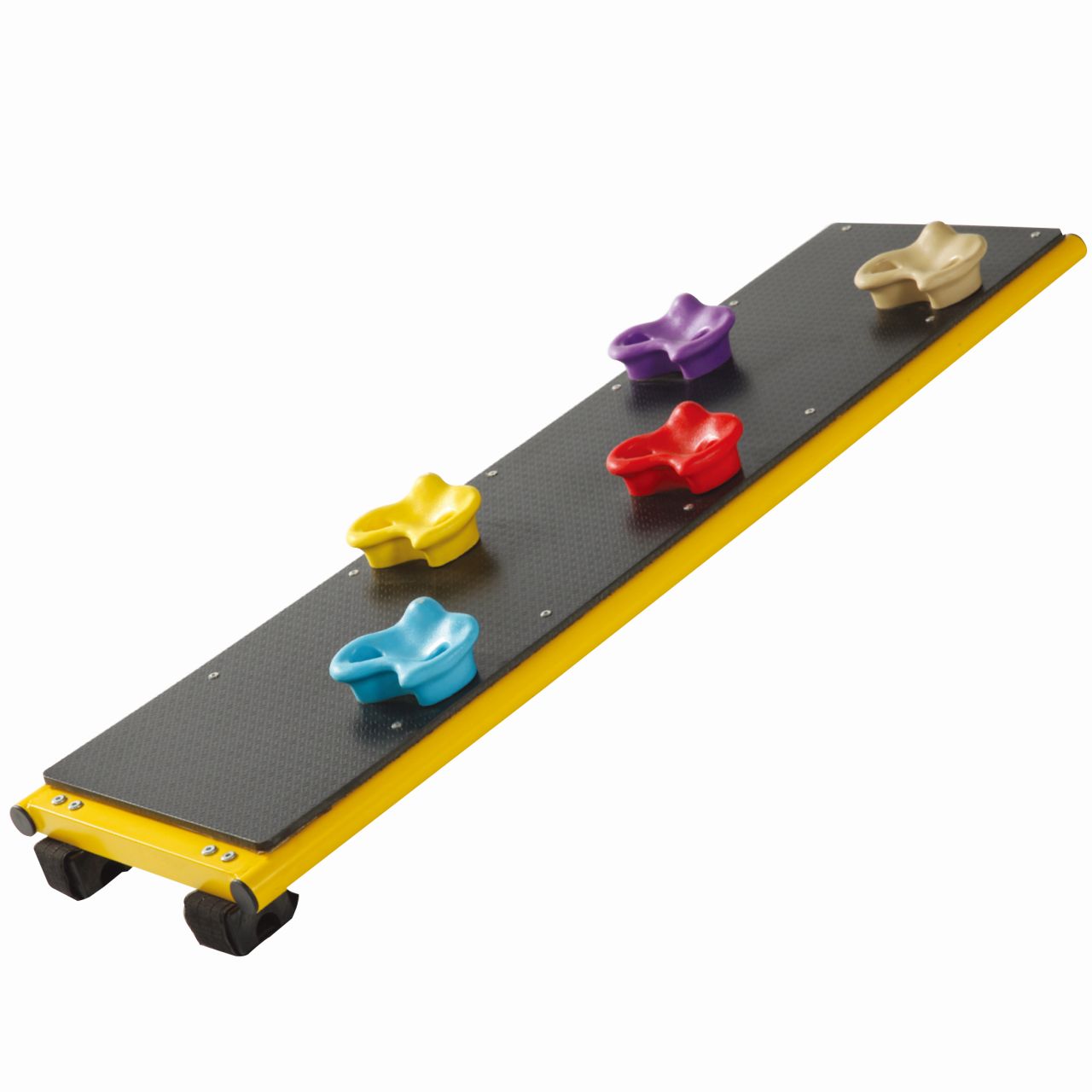 Kletterwand mit Haltegriffen