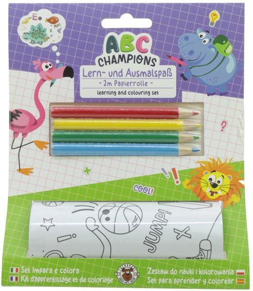 Lern- und Ausmalspaß, 16 Stück