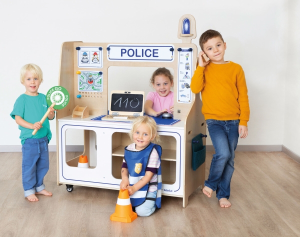 Feuerwehr & Polizei + Rollenspiel-Set (Twin Station)