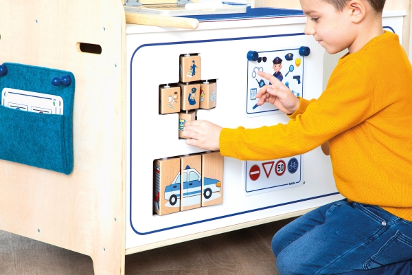Feuerwehr & Polizei + Rollenspiel-Set (Twin Station)