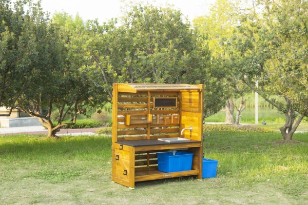 Outdoor-Experimentierstation