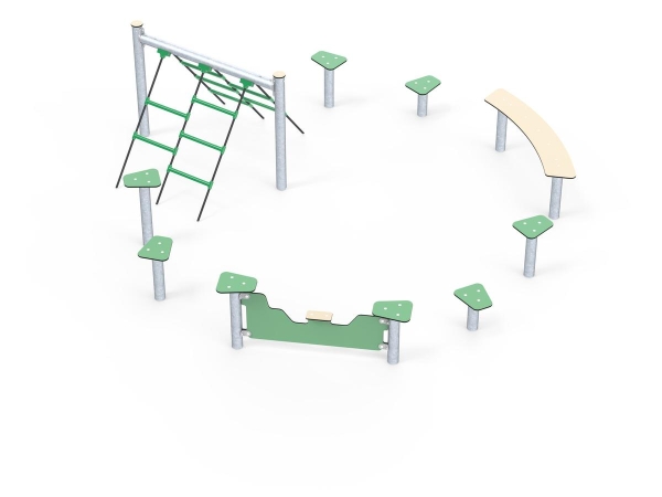Hindernisparcour "O-Form"