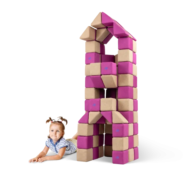 JollyHeap® Basic – Magnetbausteine Set (100 Teile)