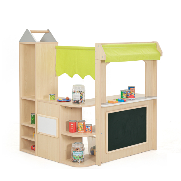 Spielecke mit Markise