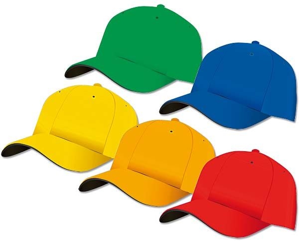 Kinder-Baseball-Caps, gebürstete Baumwolle mit Klettschnellverschluss, 19 verschiedene Farben