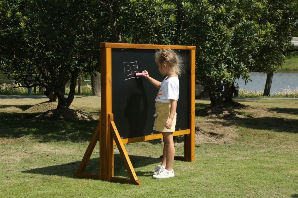 Outdoor-Kreidetafel