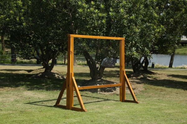 Outdoor-Maltafel, transparent