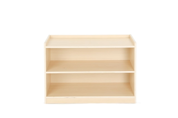 Regalschrank mit Rückwand, 2 Böden