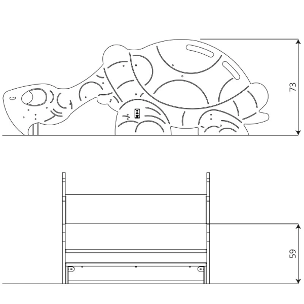 Rutsche "Schildkröte"