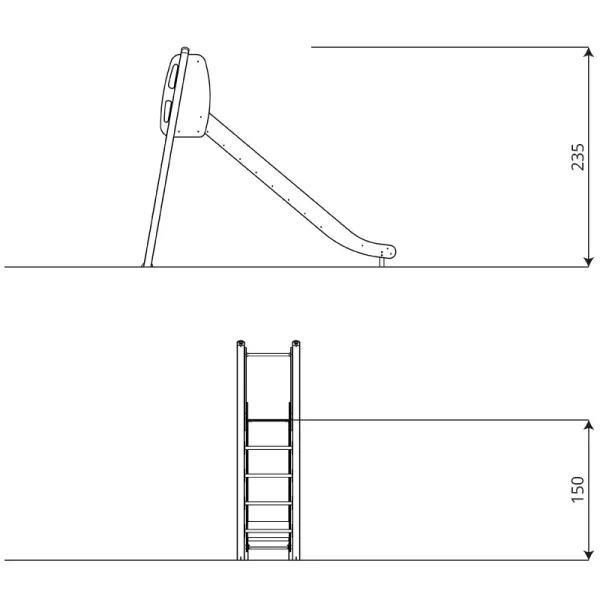 Standrutsche "Steel1"