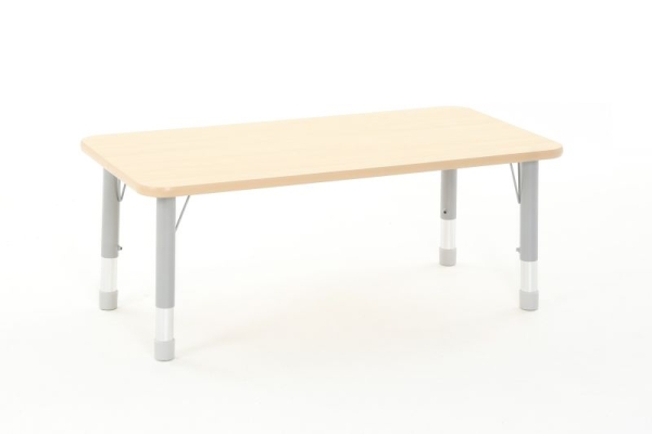 Kindergartentisch "HAUKE" und "OLAF"- Rechteck: 120x75 cm