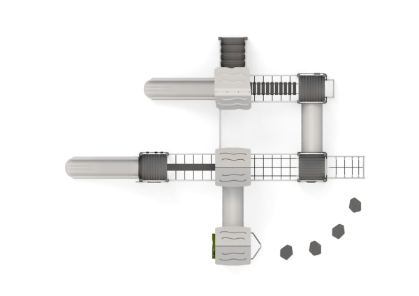 Spielkombination "action" - Stahl