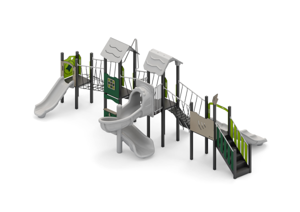 Spielkombination "happy" - Stahl