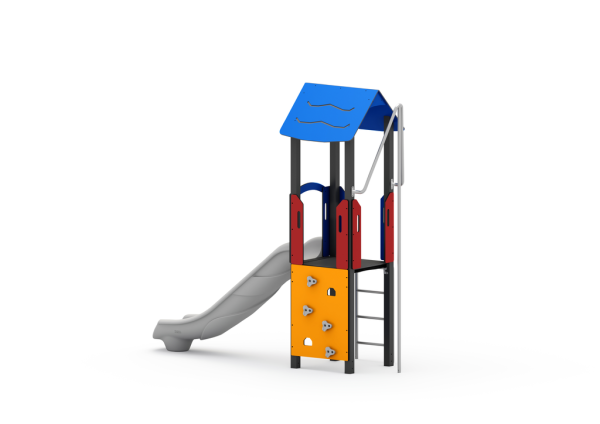 Spielkombination "mini tower" - Stahl