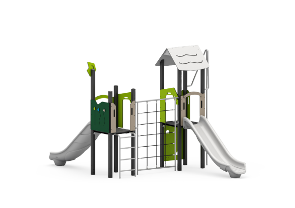 Spielkombination "play" - Stahl