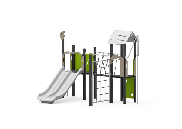 Spielkombination "tandem slide" - Stahl